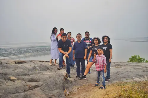 A Wide View Of The Brahmaputra At Mayong